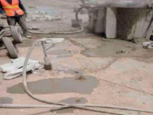 禹会水泥混凝土路面板底注浆技术 路面脱空注浆整治方案